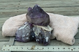 HUGE Amethyst found by visitor 2011