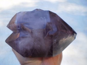 Large Double Terminated Amethyst